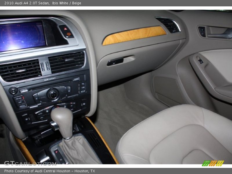 Ibis White / Beige 2010 Audi A4 2.0T Sedan