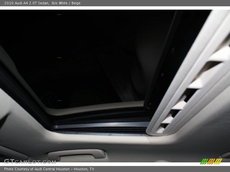 Ibis White / Beige 2010 Audi A4 2.0T Sedan