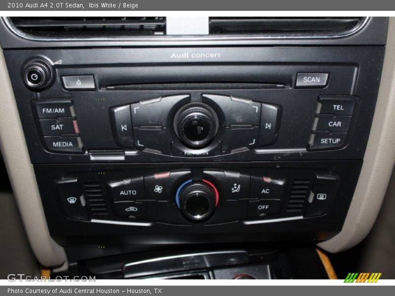 Ibis White / Beige 2010 Audi A4 2.0T Sedan