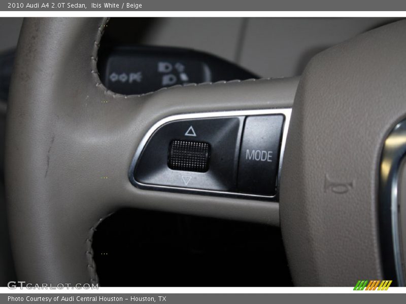 Ibis White / Beige 2010 Audi A4 2.0T Sedan