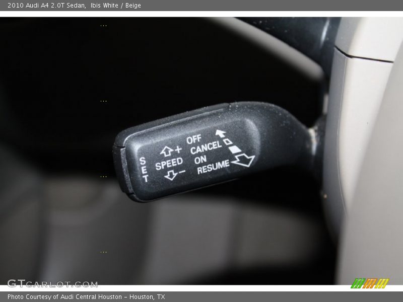 Ibis White / Beige 2010 Audi A4 2.0T Sedan