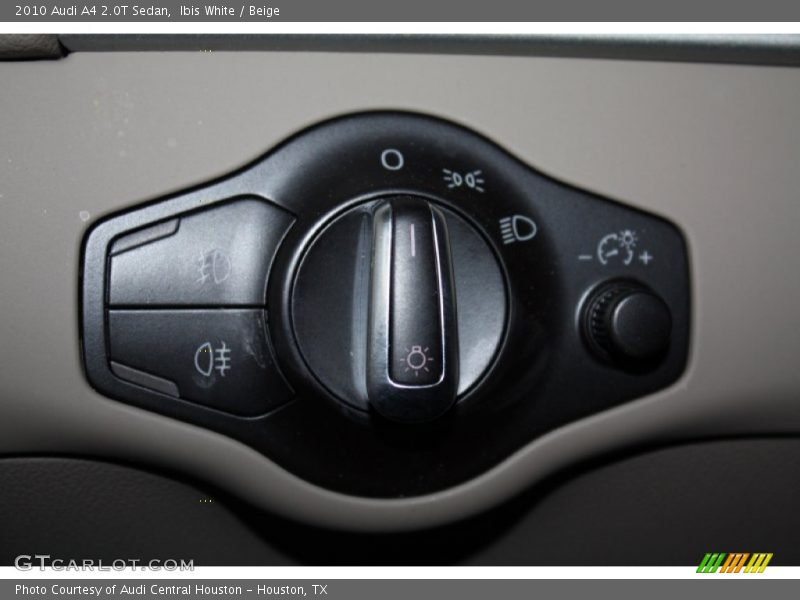 Ibis White / Beige 2010 Audi A4 2.0T Sedan