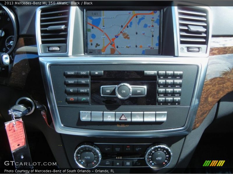 Black / Black 2013 Mercedes-Benz ML 350 4Matic