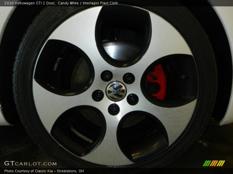 Candy White / Interlagos Plaid Cloth 2010 Volkswagen GTI 2 Door