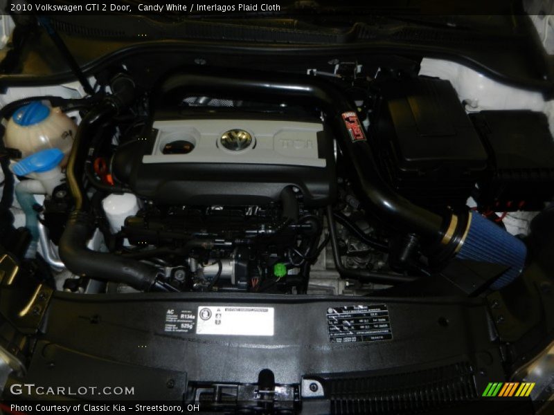Candy White / Interlagos Plaid Cloth 2010 Volkswagen GTI 2 Door