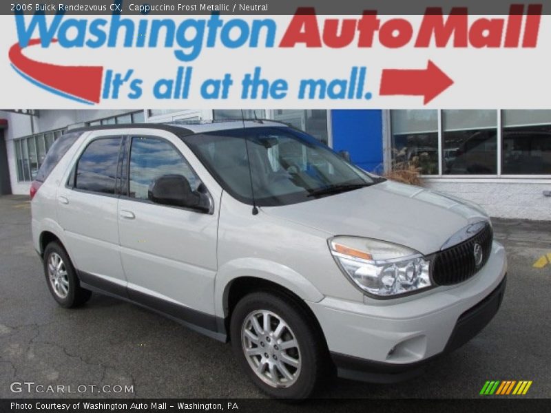 Cappuccino Frost Metallic / Neutral 2006 Buick Rendezvous CX