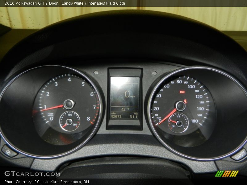  2010 GTI 2 Door 2 Door Gauges