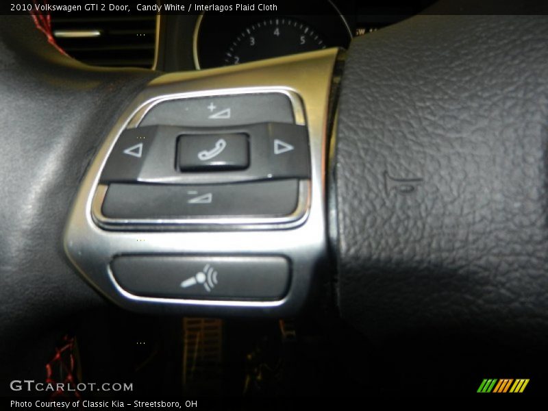 Candy White / Interlagos Plaid Cloth 2010 Volkswagen GTI 2 Door