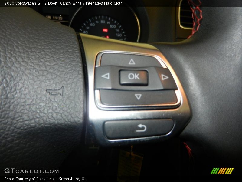 Candy White / Interlagos Plaid Cloth 2010 Volkswagen GTI 2 Door