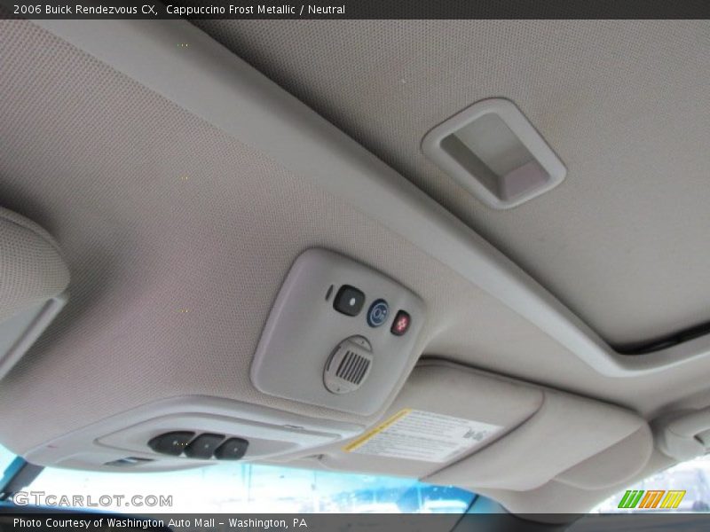 Controls of 2006 Rendezvous CX