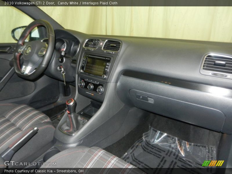 Dashboard of 2010 GTI 2 Door