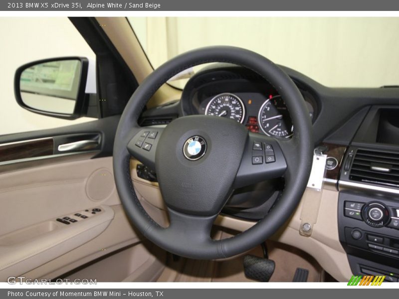Alpine White / Sand Beige 2013 BMW X5 xDrive 35i