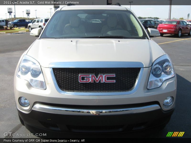 Gold Mist Metallic / Cashmere 2011 GMC Acadia SLT