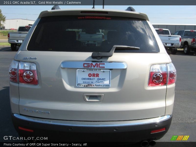 Gold Mist Metallic / Cashmere 2011 GMC Acadia SLT