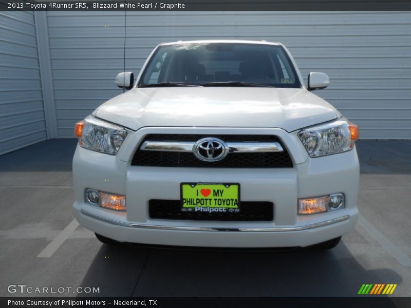 Blizzard White Pearl / Graphite 2013 Toyota 4Runner SR5