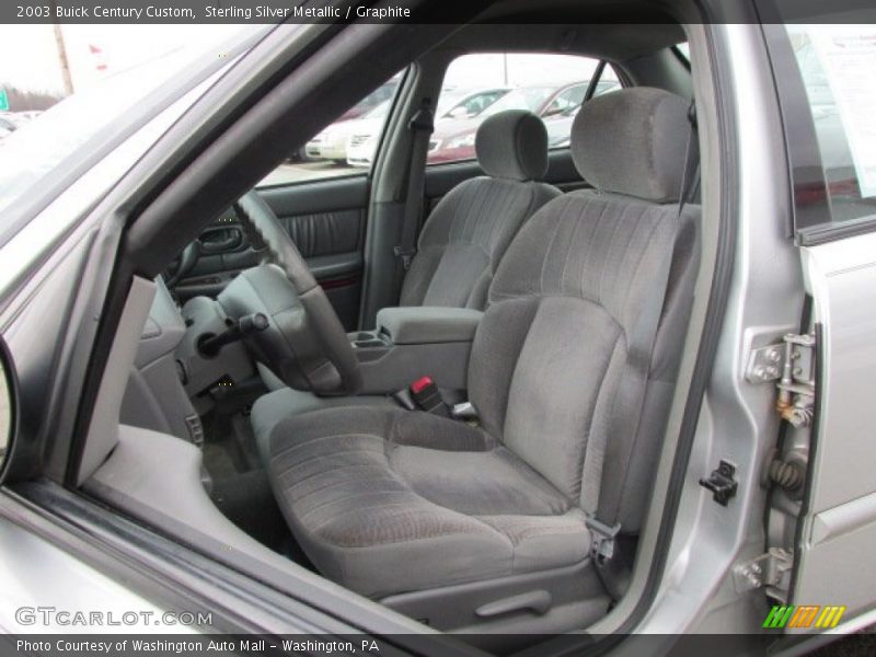 Front Seat of 2003 Century Custom