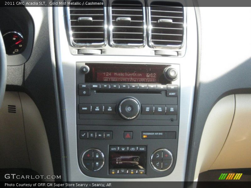 Gold Mist Metallic / Cashmere 2011 GMC Acadia SLT