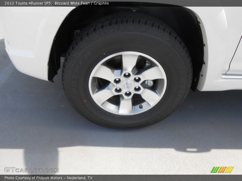 Blizzard White Pearl / Graphite 2013 Toyota 4Runner SR5