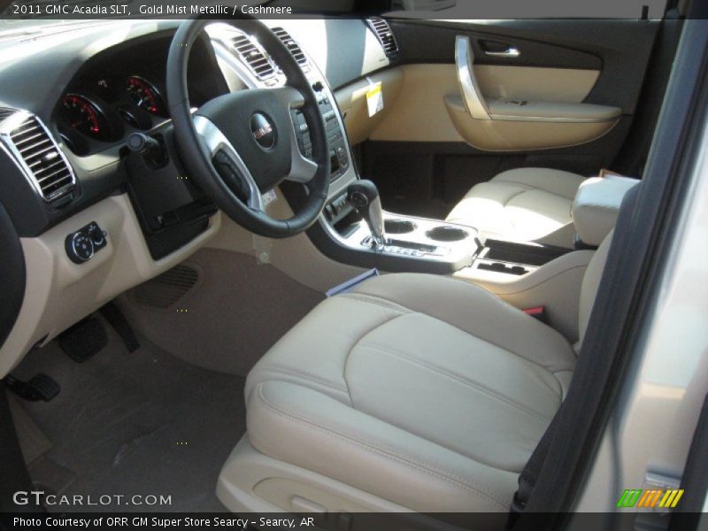 Gold Mist Metallic / Cashmere 2011 GMC Acadia SLT