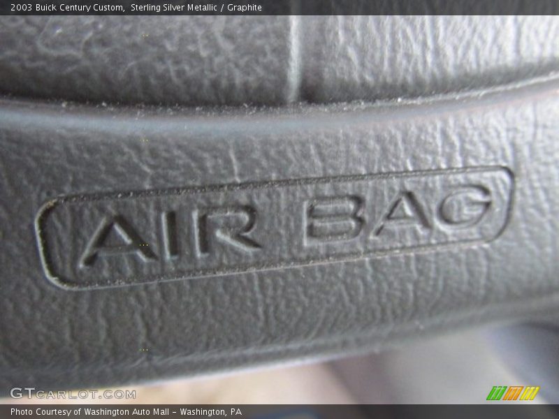 Sterling Silver Metallic / Graphite 2003 Buick Century Custom