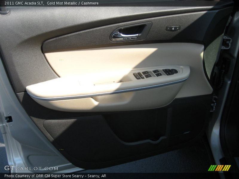 Gold Mist Metallic / Cashmere 2011 GMC Acadia SLT