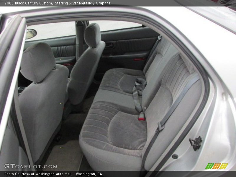 Rear Seat of 2003 Century Custom