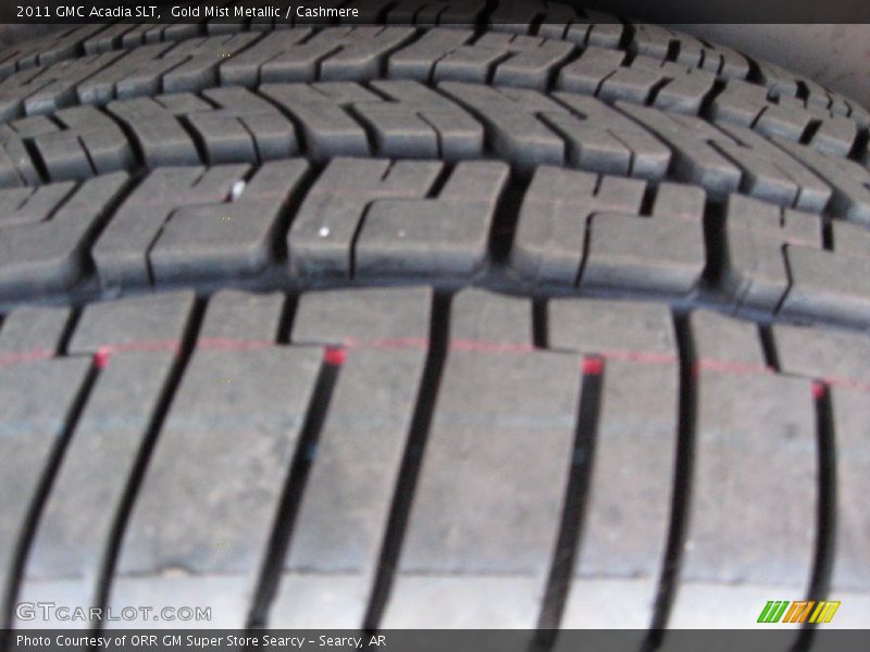 Gold Mist Metallic / Cashmere 2011 GMC Acadia SLT