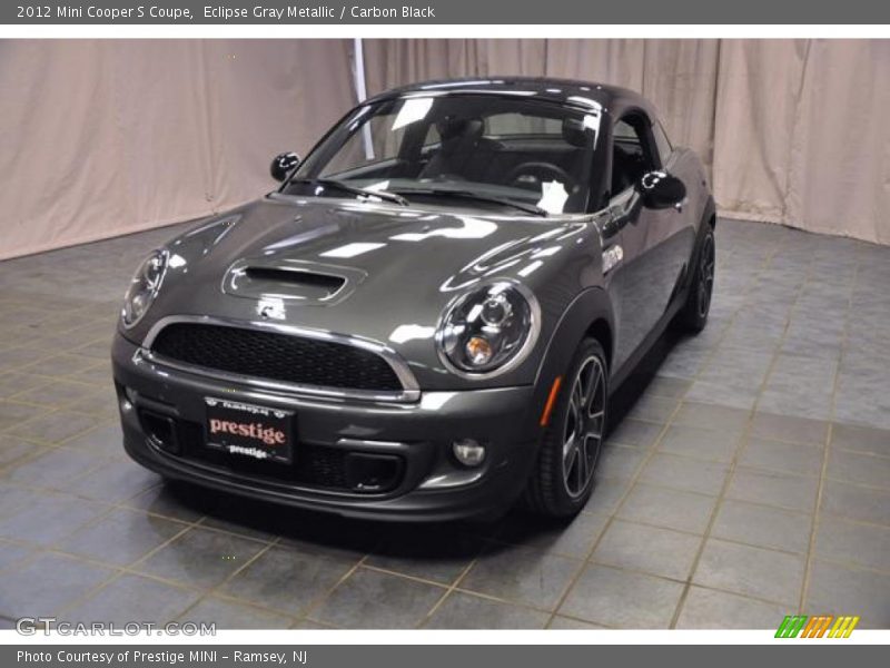Eclipse Gray Metallic / Carbon Black 2012 Mini Cooper S Coupe