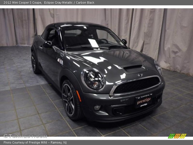 Eclipse Gray Metallic / Carbon Black 2012 Mini Cooper S Coupe