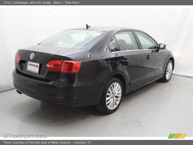 Black / Titan Black 2012 Volkswagen Jetta SEL Sedan