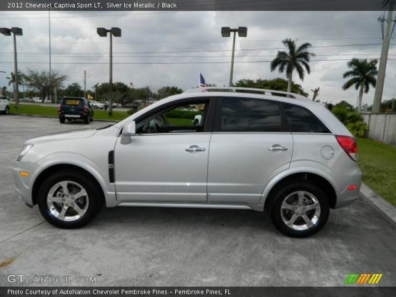Silver Ice Metallic / Black 2012 Chevrolet Captiva Sport LT