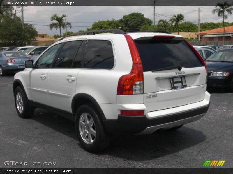 Ice White / Taupe 2007 Volvo XC90 3.2