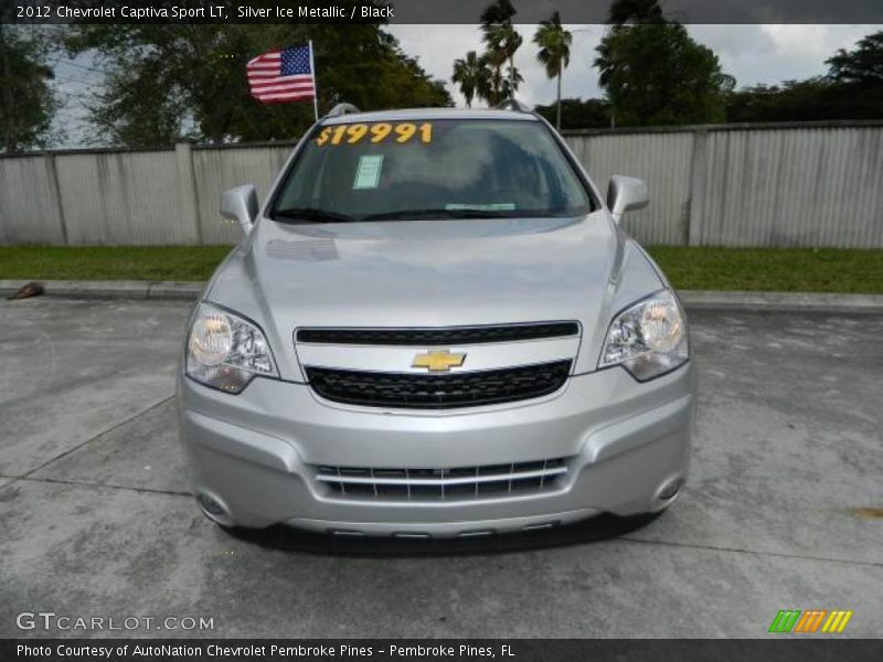 Silver Ice Metallic / Black 2012 Chevrolet Captiva Sport LT