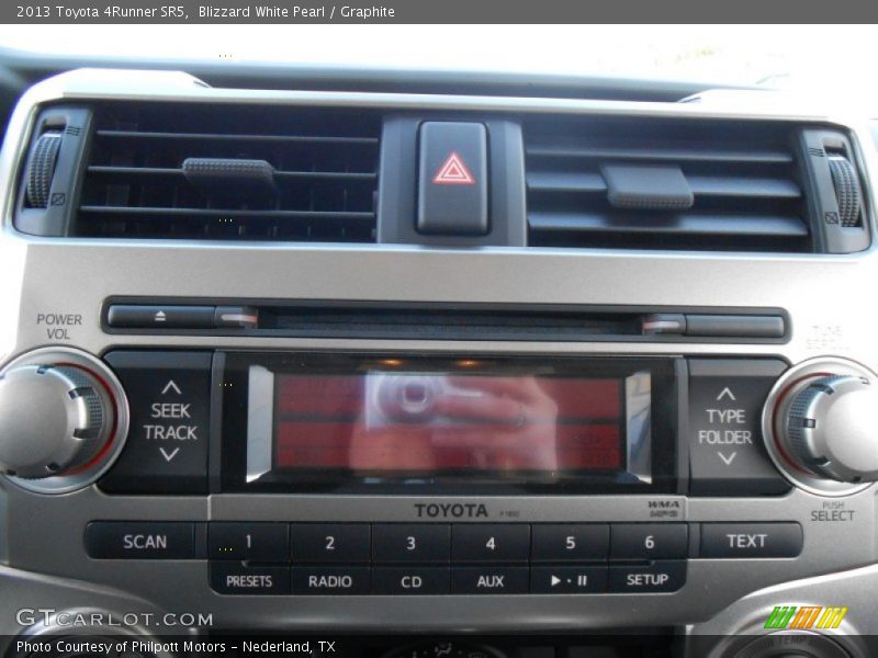 Blizzard White Pearl / Graphite 2013 Toyota 4Runner SR5