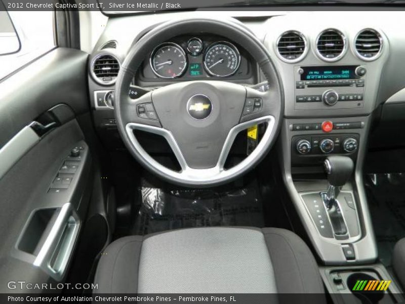 Silver Ice Metallic / Black 2012 Chevrolet Captiva Sport LT