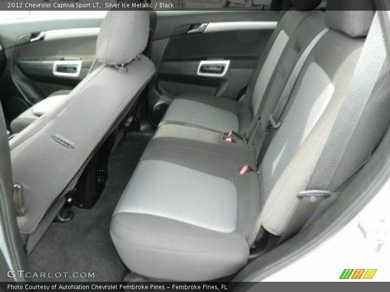 Silver Ice Metallic / Black 2012 Chevrolet Captiva Sport LT