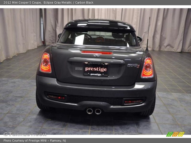 Eclipse Gray Metallic / Carbon Black 2012 Mini Cooper S Coupe