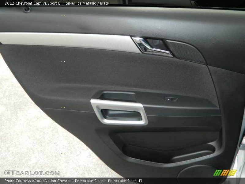 Silver Ice Metallic / Black 2012 Chevrolet Captiva Sport LT