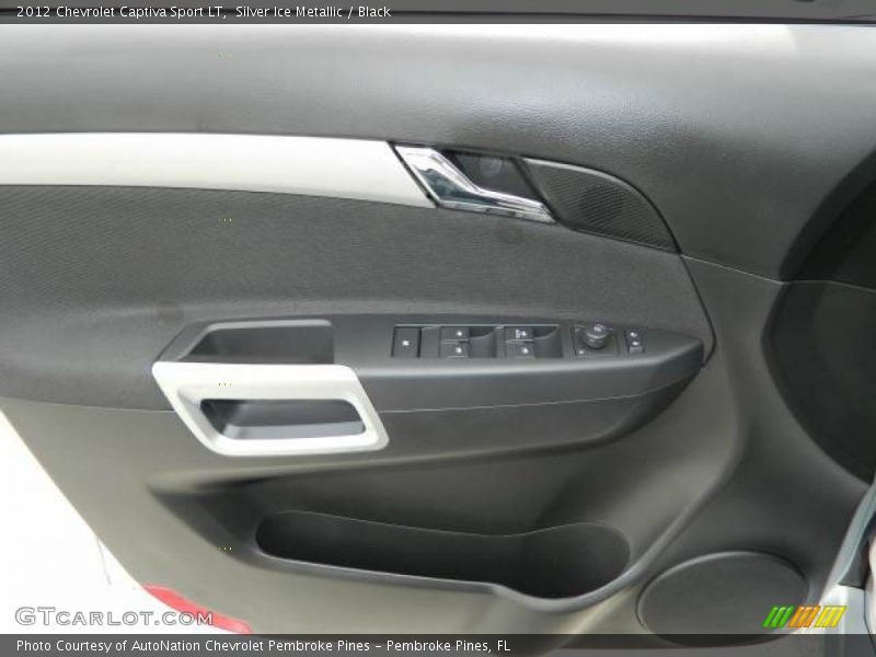 Silver Ice Metallic / Black 2012 Chevrolet Captiva Sport LT