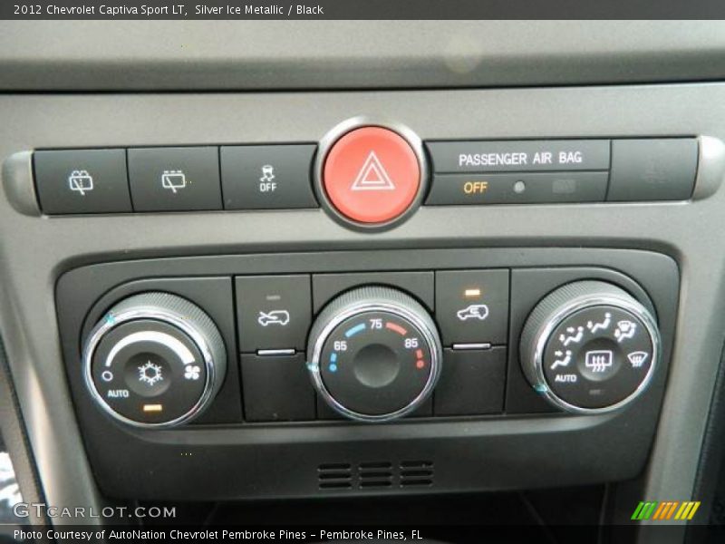 Silver Ice Metallic / Black 2012 Chevrolet Captiva Sport LT