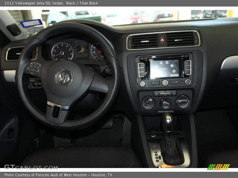 Black / Titan Black 2012 Volkswagen Jetta SEL Sedan