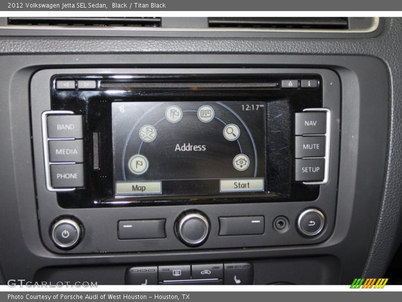 Controls of 2012 Jetta SEL Sedan