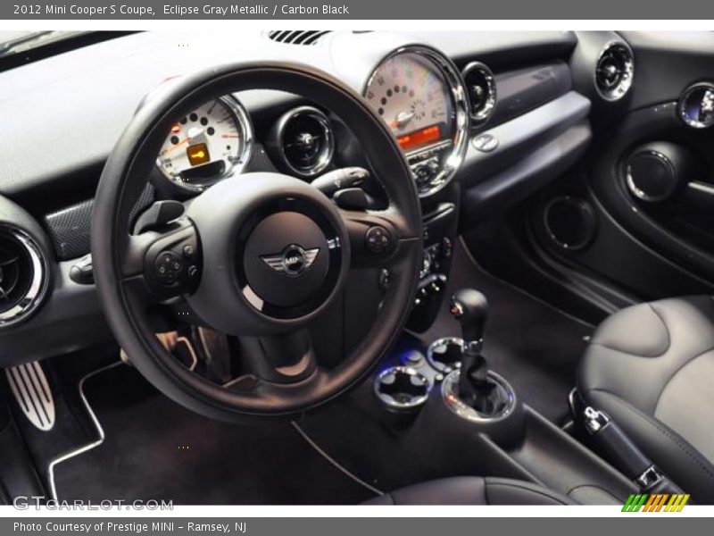 Eclipse Gray Metallic / Carbon Black 2012 Mini Cooper S Coupe