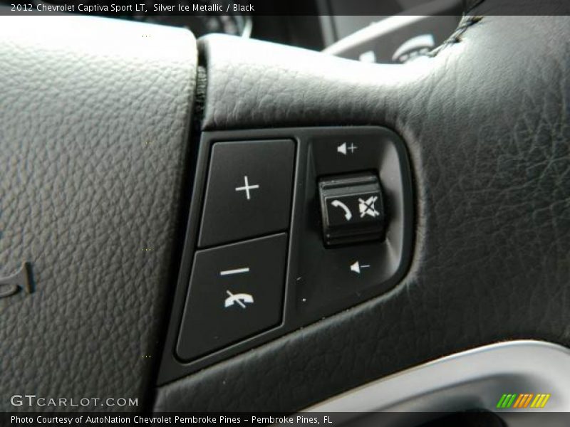 Silver Ice Metallic / Black 2012 Chevrolet Captiva Sport LT