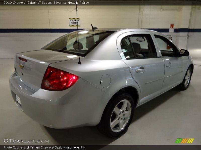Silver Ice Metallic / Gray 2010 Chevrolet Cobalt LT Sedan