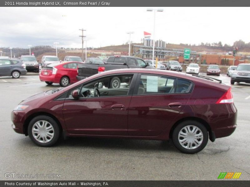  2011 Insight Hybrid LX Crimson Red Pearl