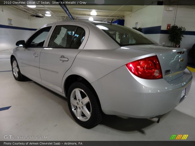 Silver Ice Metallic / Gray 2010 Chevrolet Cobalt LT Sedan