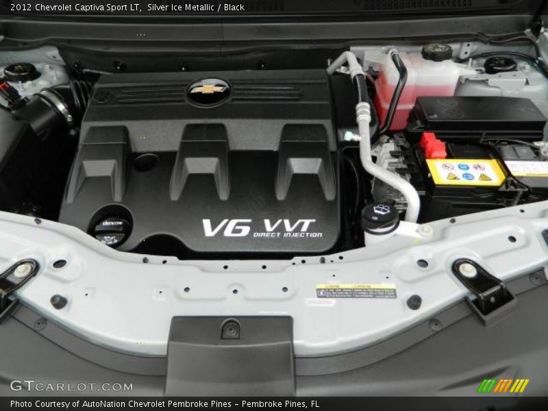 Silver Ice Metallic / Black 2012 Chevrolet Captiva Sport LT