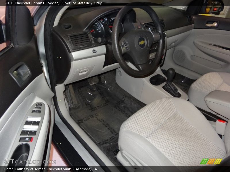 Gray Interior - 2010 Cobalt LT Sedan 