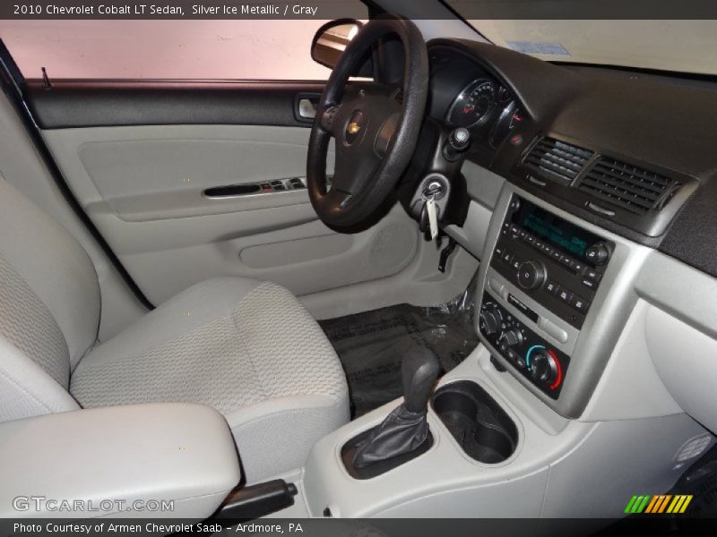Silver Ice Metallic / Gray 2010 Chevrolet Cobalt LT Sedan